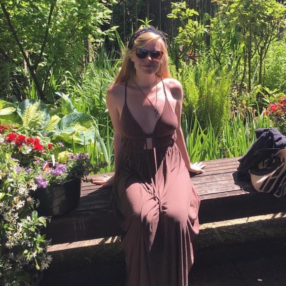 Free People Dresses & Skirts - FP Beach Brown Maxi Dress